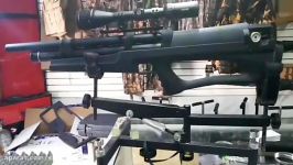 Huben K1 PCP Bullpup revision en Field Target Chile Rifle de aire primido