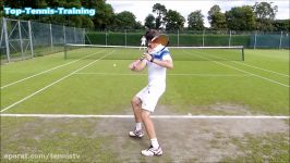 آموزش نحوه زدن ضربات Slice Backhand در تنیس