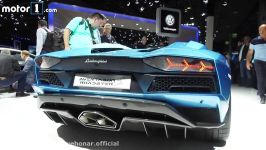 2018 Lamborghini Aventador Roadster 2017 Frankfurt Motor Show