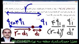 کلاس های مجازی فیزیک  تدریس الکتریسیته ساکن 5  47