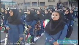 نواخته شدن زنگ یکی مدارس تهران توسط روحانی