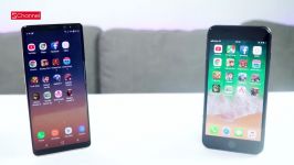 Speedtest iPhone 8 Plus vs Galaxy Note 8