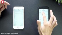 SpeedTest iPhone 8 vs iPhone 7