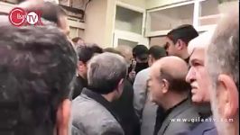 حضور احمدی نژاد در مراسم تشییع مرحوم حاج داود...