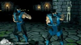 HD Mortal Kombat 4 Arcade  Sub Zero Fatality 1 Spine Rip