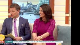 Morning Presenter Susanna Reid In Very Short Lace Mini Dress. BIG Fun Uppie. 51