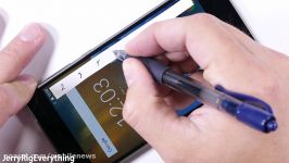 Nokia 8 Durability Test  Scratch BURN and Bend Tested