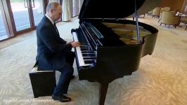 Vladimir Putin playing Rasputin on piano