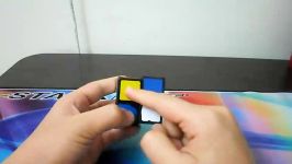 2x2cube example solve first layer byMohammadReza Karimi