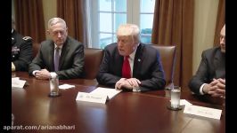 U.S Trump Senior Military warning Iran ‘calm before the storm’ ترامپ به ایران آرامش قبل ازطوفان