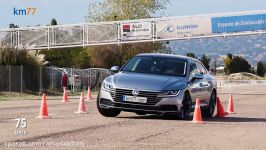 اخبار خودرو  تست مانور ناگهانی Volkswagen Arteon