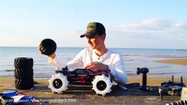 NEW 3D Printed RC Car Tires  Driving on Water