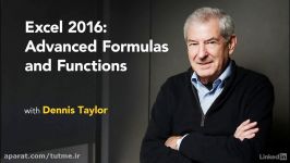 آموزش رایگان Excel 2016 Advanced Formulas and Function