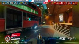 South Korea vs Russia Part 1  Overwatch World Cup 2017  Katowice Qualifier S Overwatch eSports