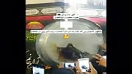 ظهور تصویر زنی چادر در قابلمه نذری روز عاشورا 1396