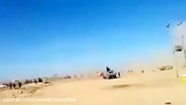لحظه انهدام ماشین انتحاری داعشیان توسط پلیس فدرال عراق