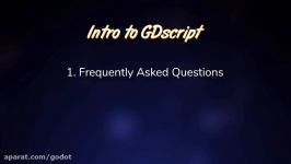 Introduction to GDscript  Godot tutorial