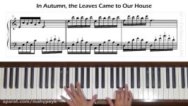 In Autumn the Leaves Came to Our House Fariborz Lachini Piano Tutorial