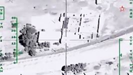 بمباران مقر فرماندهی تروریست های تکفیری داعش