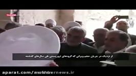 بازدید علاءالدین بروجردی شهر حلب سوریه