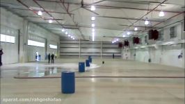 Landmark Sprinkler Aircraft Hangar Foam Fire Suppression Test