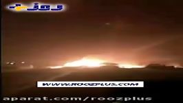 انفجار مهیب در پمپ گاز آکرا