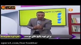 عربی کنکورموسسه حرف آخرتدریس معلوم مجهول استادواعظ