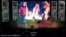 اجرای قطعه دلتنگ توسط حامد زمانی در کنسرت سوگ چامه ها