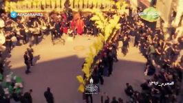 مراسم ظهر عاشورا 1396 عزاداران حسینی سنگ ذغال بهشهر