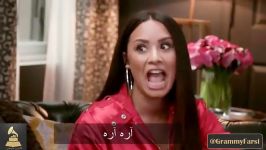 مکالمه Jimmy Fallon Demi Lovato موزیک زیرنویس