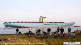 Biggest container ship in the world Emma Maersk