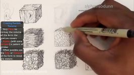 Pen and Ink Drawing Tutorials  How to create realistic textures