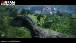 تریلر جدید بازی Jurassic World Evolution  ای تی گرام