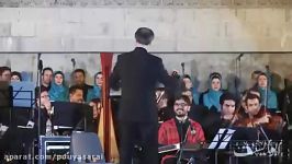 اجرای زنده موسیقی خاطره انگیز کارتون «بچه های کوه آلپ»