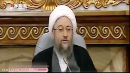 لاریجانی جنجال به پا می کنند تا ذهن مردم پرونده اختلاس منحرف شود