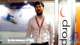 Mr Paolo Guarnerio Sales Manager of DROP IRANTEX 2017