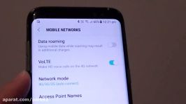 Galaxy S8 VoLTE HD Voice Call