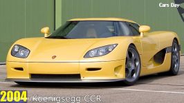 Koenigsegg  Evolution 1996  2017