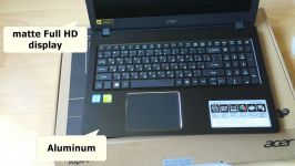 ACER Aspire F15 F5 573G i7 25Ghz up to 31Ghz 6GB DDR4 2GB GDDR5 1TB HDD with empty SSD slot unbox
