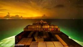 Container Ship Time Lapse