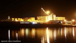 MSC container ship time lapse