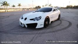 Worlds fastest RENNtech SLR McLaren destroying its tires