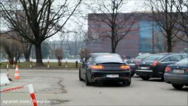 Brabus 850 6.0 Biturbo Coupe start up and acceleration in Wrocław