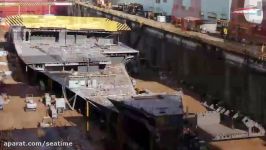 AIDAprima Cruise Ship Full Construction Time lapse by MKtimelapse