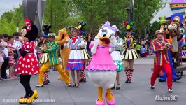 4K Shanghai Disneyland Parade  Mickeys Storybook Express Parade