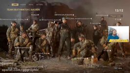 لتس پلی بازی معروف COD WWII  Letsplay