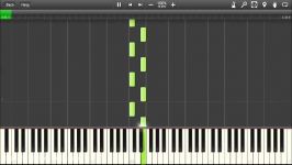 HQ Interstellar  Main Theme Hans Zimmer Piano tutorial  Synthesia 