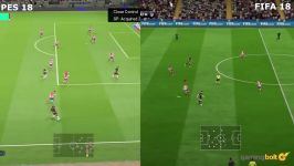 VGMAG  FIFA 18 vs PES 2018  Comparison