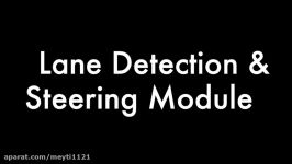 Lane detection and steering module with OpenCV