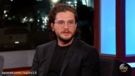 Jimmy Kimmels Three Year Old Daughter Has a Crush on Kit Harington